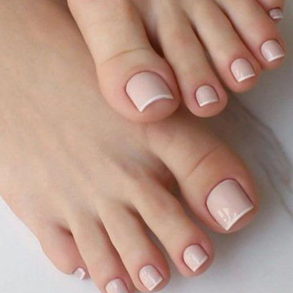 Classic French Pedicure